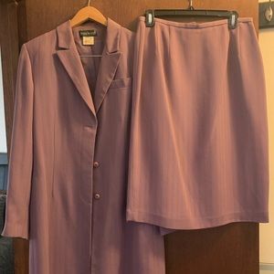 Mauve 2 piece suit